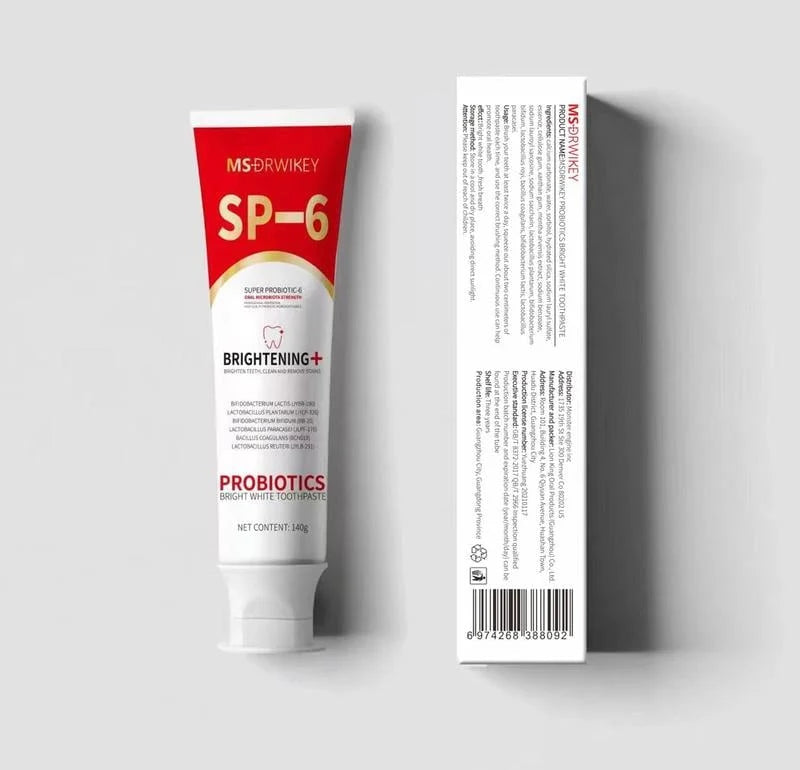 🔥2026 HOT SALE SP-6 Probiotic Whitening Toothpaste🔥