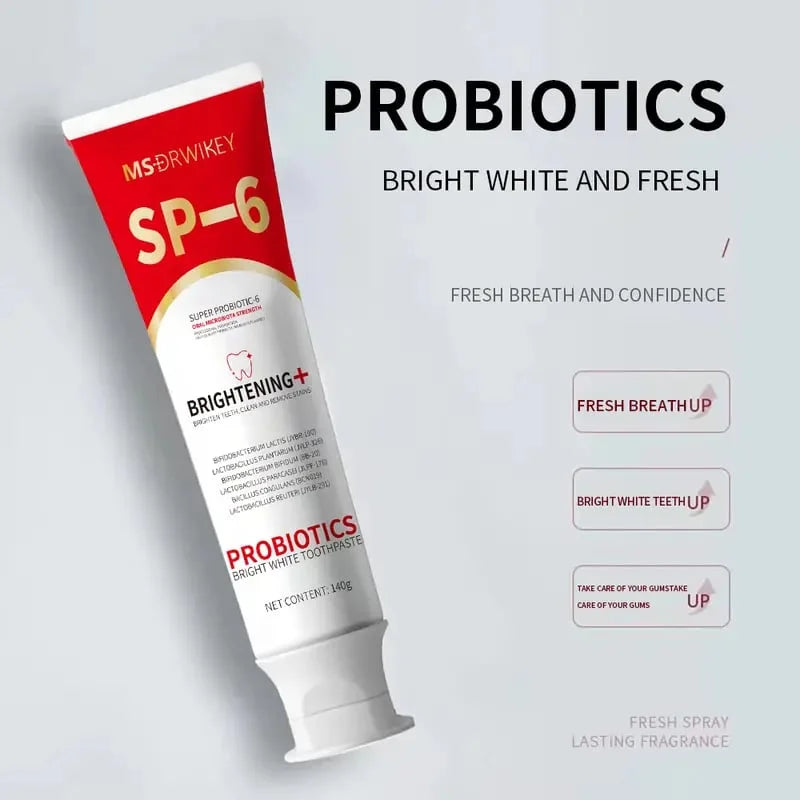 🔥2026 HOT SALE SP-6 Probiotic Whitening Toothpaste🔥