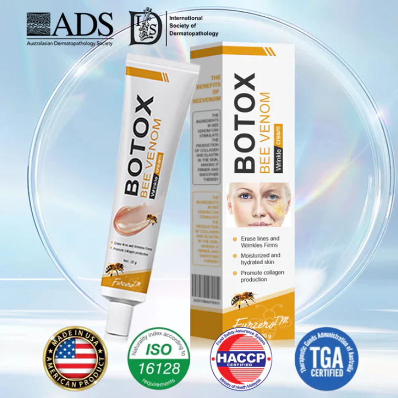 Last Day Of Discount 🔥 Bee Venom Wrinkle Removal Cream