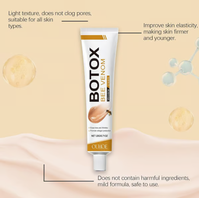 Last Day Of Discount 🔥 Bee Venom Wrinkle Removal Cream